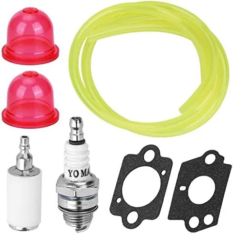 Vista 6 de Kit de carburador, carburador de aluminio de repuesto 545081855 para soplador de gas 358794600 25CC 200Mph / 430 CFM