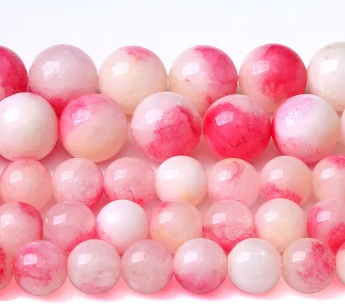 Vista 29 de 4MM 86 piezas Cuentas sueltas de piedra natural de amazonita calcedonia para hacer joyería DIY Pulsera Collar 1 hebra
