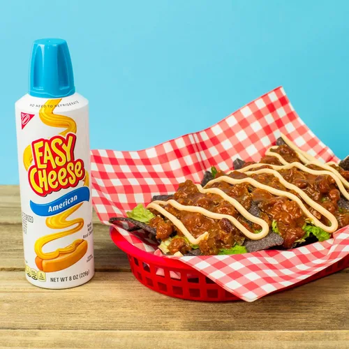 Vista 10 de EASY CHEESE - Bocadillo de queso americano, latas de 12-8 onzas