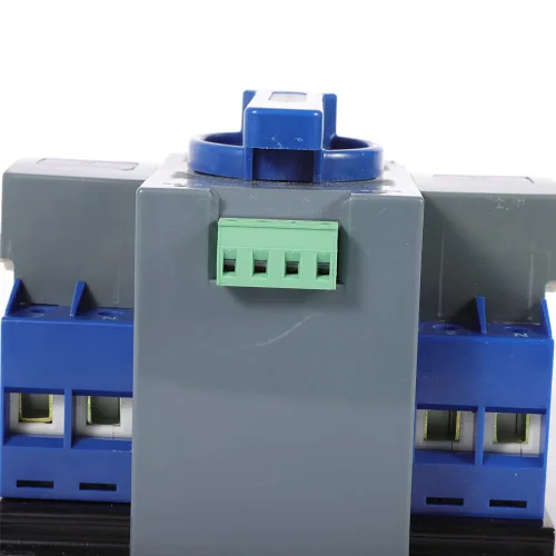Vista 7 de Interruptor de transferencia automática de doble potencia, interruptor de cambio de generador de energía dual 63A 2P, interruptor comercial de 110 V