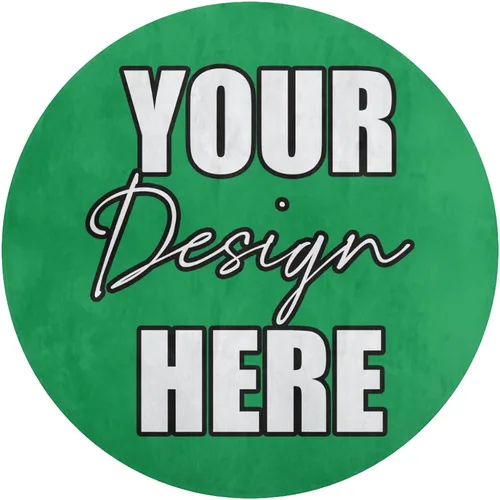 Vista 43 de Alfombra redonda personalizada para añadir tu propio texto/imagen/logotipo/foto, tapete antideslizante personalizado para puerta, alfombra de área