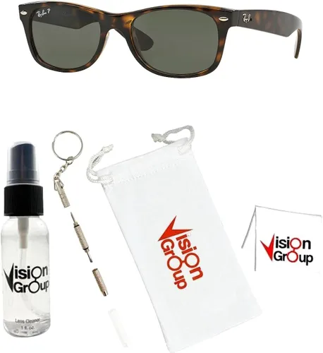 Vista 2 de Ray-Ban RB2132 New Wayfarer - Gafas de sol + paquete de accesorios para Vision Group