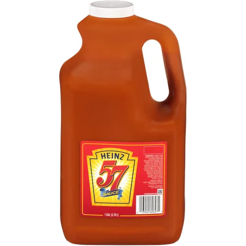 Vista 11 de Heinz 57 Salsa original (botella de 20 onzas) Salsa de carne picante con una mezcla secreta de especias, versátil para asar y sumergir, ideal