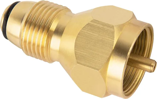 Vista 11 de GASPRO Adaptador de recarga de propano, llena botellas de 1 libra de tanque de 20 libras, fácil de usar, latón macizo