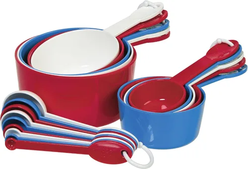 Vista 2 de PrepWorks Ultimate Juego de Medición - Juego de 19 piezas con tazas medidoras y cucharas para mediciones precisas de ingredientes secos y líquidos