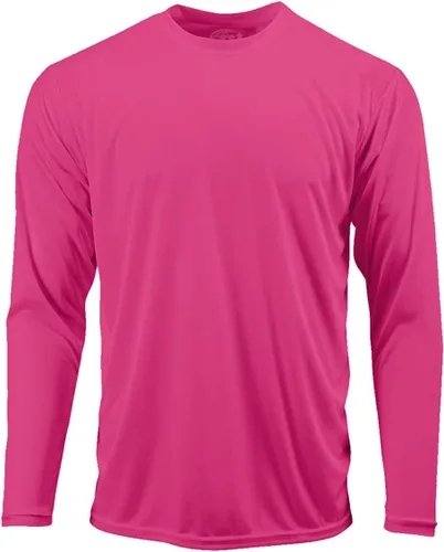 Vista 10 de DRI-Equip - Camisas de manga larga para deporte, disipa la humedad. Blanco