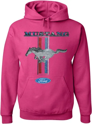 Vista 2 de Tee Hunt Ford Mustang Classic Sudadera con capucha GT Cobra Boss 302 Mach 1