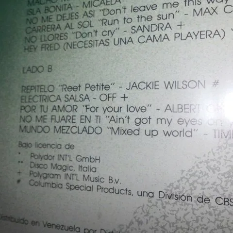 Vista 6 de Caracas 750 presenta Spotlight Vinyl Varios Artist Compilation