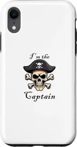 Vista 9 de Funda náutica para iPhone 11 Pro Max I'm the Captain Pirate Skull and Crossbones