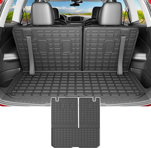 Vista 24 de Alfombrilla de carga powoq compatible con maletero Toyota 4Runner 2010-2024 Reemplazo de alfombrilla de maletero para Toyota 4Runner 2010-2024