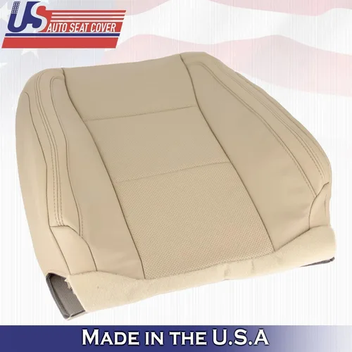 Vista 6 de U.S.AutoSeatCover 2016 para Ford F150 Lariat Driver & Passenger Top Perf Fundas de asiento de cuero marrón