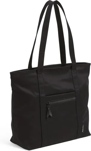 Vista 2 de Vera Bradley Bolso tote Vera de algodón para mujer borgoña