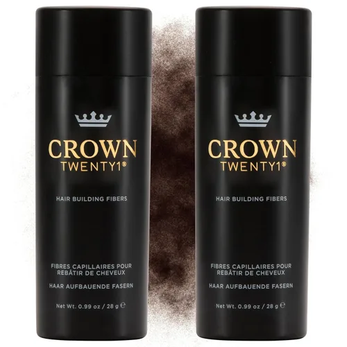 Vista 18 de CROWN Fibras para la construcción del cabello (0.99 oz), cubren instantáneamente el cabello fino y adelgazante para un aspecto más grueso