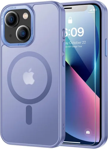 Vista 22 de SEXYMOM Funda magnética para iPhone 11 con protector de pantalla, compatible con carga inalámbrica, prueba de caídas de grado militar de 21 pies, a