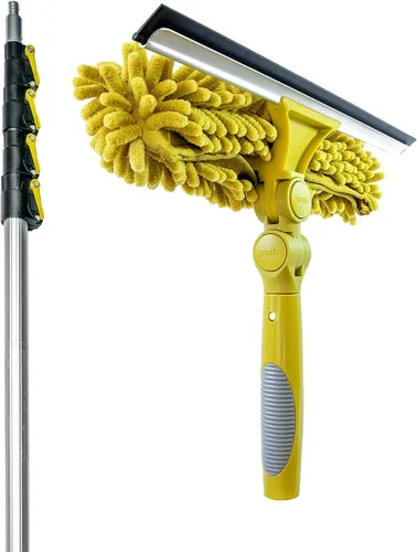 Vista 10 de DOCA - Poste telescópico de 5 a 12 pies, poste de extensión para limpieza, plumero de plumas, kit de lavado de ventanas, rodillo de pintura