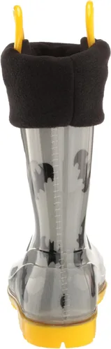 Vista 3 de DC Comics Botas de lluvia para niños Batman con forro suave extraíble para nieve
