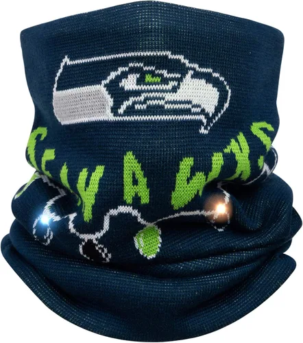 Vista 73 de FOCO NFL unisex-adult Nfl Team Logo Neck Gaiter Multiuse Mini impresión del color del equipo.