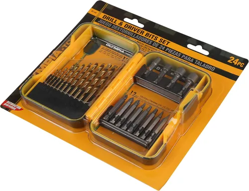 Vista 3 de Olympia Tools Juego de herramientas de taladro de 24 piezas, 87-142