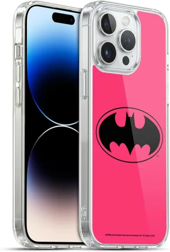 Vista 473 de Head Case Designs Funda de gel con licencia oficial de Batman DC Comics Bat Signal Logos [protección de grado militar] compatible con Apple iPhone 7
