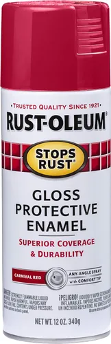 Vista 43 de Rust-Oleum 7776830 - Pintura en aerosol para prevención del óxido, 12 onzas, negro plano