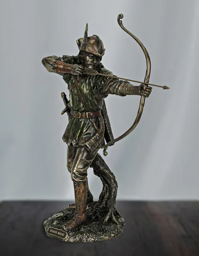 Vista 4 de Veronese Design Robin Hood Shooting Flecha Portait Estatua