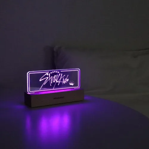 Vista 8 de BTS Luz nocturna, Bangtan Merch, lámpara Kpop