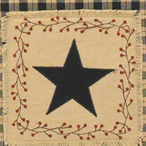 Vista 3 de Park Designs Star Patch - Juego de 2 paños de cocina