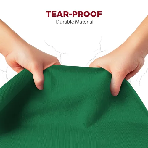 Vista 4 de Bolsa de almacenamiento vertical para árbol de Navidad - Se adapta a árboles artificiales de 7 pies y árboles topiarios de Navidad, cubierta Verde