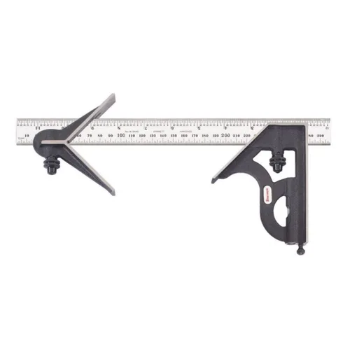 Vista 13 de Starrett Cuadrado combinado de acero con cabeza cuadrada, longitud de hoja