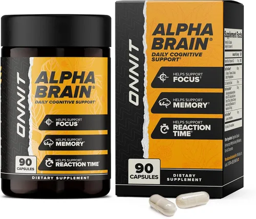 Vista 14 de ONNIT - Suplemento para el cerebro en cápsulas Alpha Brain