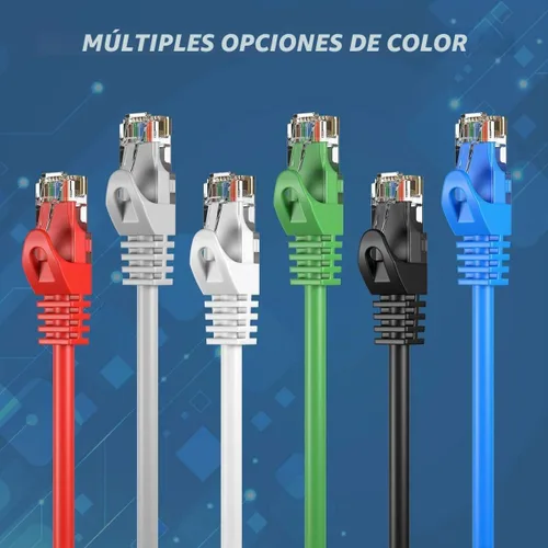 Vista 6 de Cables Direct Online Cable de conexión Ethernet de red Cat5e de 50 pies, cable de Internet de 350 MHz, compatible con PC, laptop, módem, enrutador