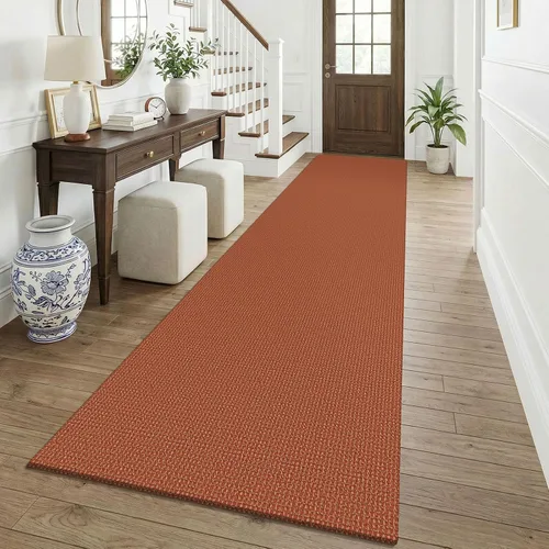 Vista 28 de KOZYFLY - Tapete para puerta de interior, lavable, pequeña, antideslizante, con respaldo de goma, felpudo de algodón para el hogar, color negro