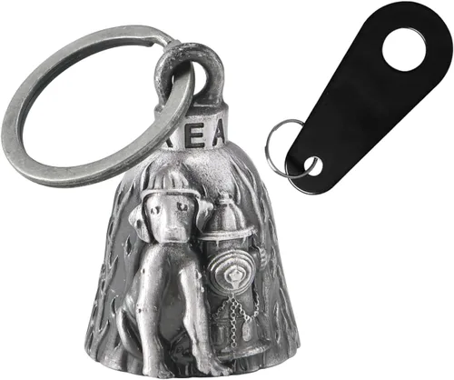 Vista 19 de Campana de motocicleta con colgador para motociclista, campanas de motociclista de buena suerte y accesorios de motocicleta, campana de la suerte