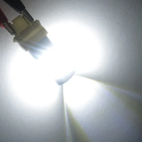 Vista 6 de Alla Lighting T25 3157 3156 Freno estroboscópico LED, bombillas de marcha atrás de respaldo, 6000K xenón blanco súper brillante 2835 39-SMD alta