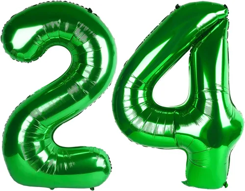 Vista 151 de Globo negro de 40 pulgadas con números del 0 al 9 (cero-nueve), globo de cumpleaños de gran tamaño, globo de helio de aluminio con números grandes