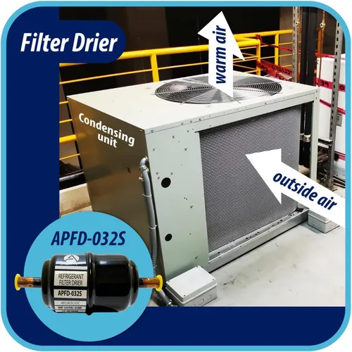 Vista 8 de Appli Parts APFD-032S 1/4 pulg Filtro Secador de Línea Líquida Refrigerante AC hvac Refrigeración 032S ODF Suelda por Sudoración conexión universal