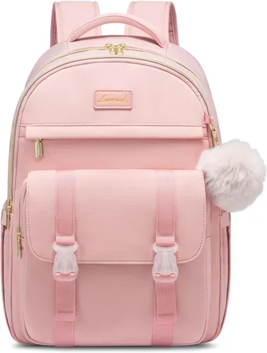 Vista 12 de LOVEVOOK - Mochila de regreso a clases para adolescentes, mochila escolar para niñas de 14 a 16 años, linda mochila para estudiantes, bolsa de viaje