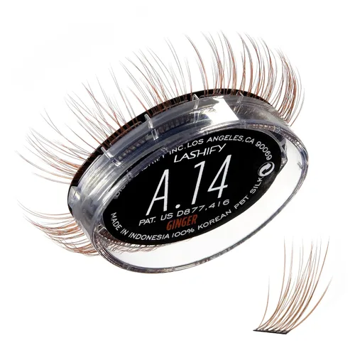 Vista 9 de Lashify Amplify - Extensiones de pestañas Gossamer de 0.47 pulgadas, color ceniza, pestañas postizas para un aspecto natural