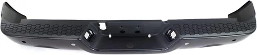 Vista 5 de ACANII - Para Dodge Ram 1500 2009-2018 con doble escape y orificios de sensor de acero negro parachoques trasero montaje completo