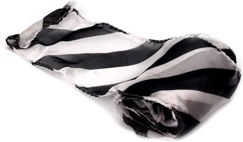 Vista 4 de Enjoyer Magic Tricks Guante a Zebra Streamer Bufanda de seda Accesorios de seda mágicos Trucos mágicos