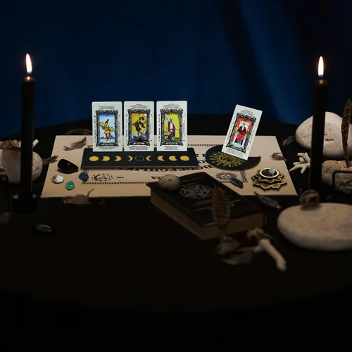 Vista 7 de Knana - Juego de 10 portatarjetas de tarot, accesorios para tarot