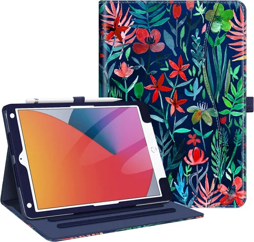 Vista 15 de Fintie - Funda para iPad de 9ª / 8ª / 7ª generación (2021/2020/2019) de 10.2 pulgadas - [Protección de esquinas] Funda con soporte de visualización