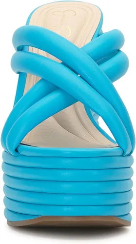 Vista 2 de Jessica Simpson Sandalias de cuña Citlali de piel sintética para mujer