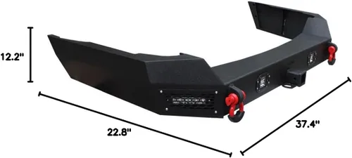 Vista 10 de Vijay Parachoques delantero y trasero para Grand Cherokee WJ 1999-2004 con placa de cabrestante y luces