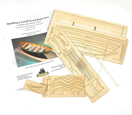 Vista 3 de Modelo Shipways Shipwright Series 3 Kits Combo con herramientas. Históricamente preciso Kit de madera completamente tablado modelo de barco