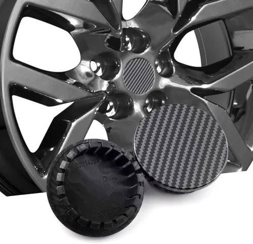 Vista 12 de RTrhinoTuning 4 piezas de tapas centrales de rueda de 59 mm Compatibles con Chevy Impala Equinox Malibu Camaro Volt Grand Am WS-6 para cubierta