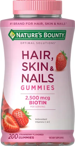 Vista 9 de Natures Bounty Soluciones óptimas caramelos para cabello, piel y uñas, 53545, 80, 1, 1