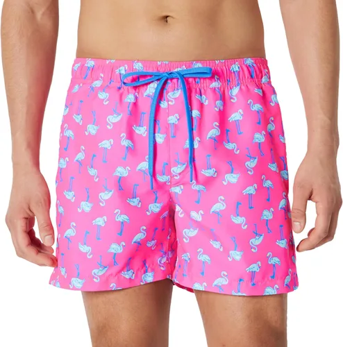 Vista 12 de Amazon Essentials Traje de baño para hombre con forro de malla, bolsillos, cierre de cordón