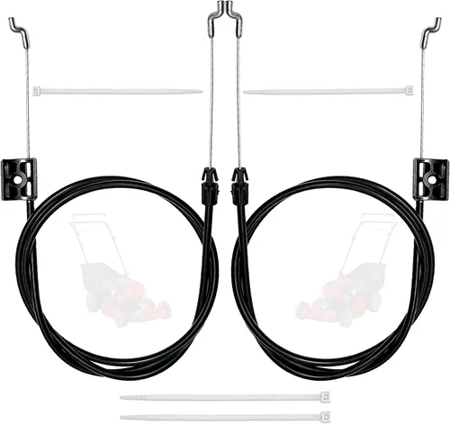 Vista 20 de 104-8676 Cable de freno para cortadoras de césped recicladoras Toro de 22 pulgadas Compatible con 20013, 20014, 20017, 20018, 20031, 20041, 20047