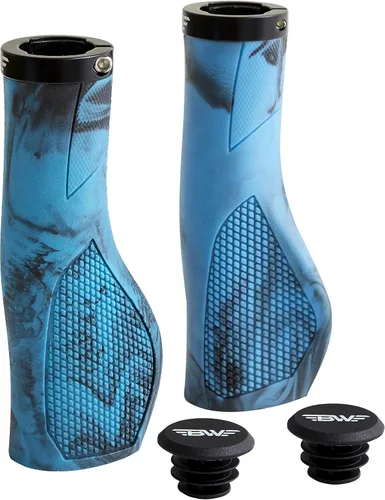 Vista 20 de Ergo-Lock 2.0 Grips - Puños de manillar de bicicleta MTB con bloqueo doble - Múltiples opciones